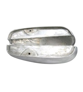 BSA Spitfire A65 2 Gallon Gas Fuel Petrol Tank Raw Steel Iron - With Fuel Cap