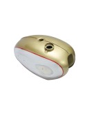 BSA A65 Lightning Thunderbolt Golden Painted Chrome Gas Fuel Petrol Tank