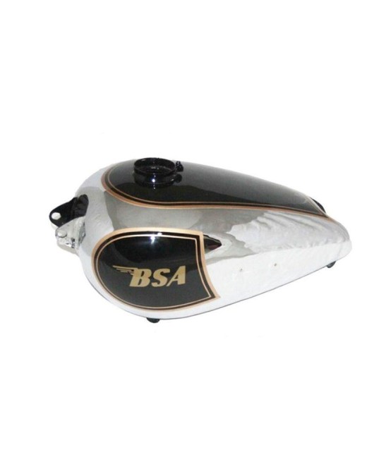 New Chrome Plated Black Paint Petrol Gas Tank For BSA M20 1930's Civilian Model