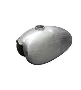 BSA Triumph B40 B44 B50 Trial Scrambler Raw Steel Iron Gas Fuel Petrol Tank
