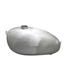 BSA Triumph B40 B44 B50 Trial Scrambler Raw Steel Iron Gas Fuel Petrol Tank