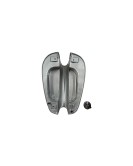 New Norton ES2 Silver Painted Petrol Tank With 2 Side Holes For Knee Pads + Cap