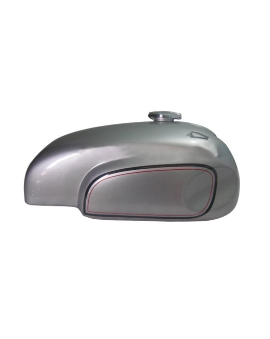 New Norton MANX Triton Silver Painted Petrol Tank With Cap