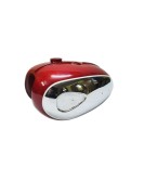 BSA A65 Thunderbolt,Lightning, Royal Star Cherry Painted Chrome Gas Fuel Tank