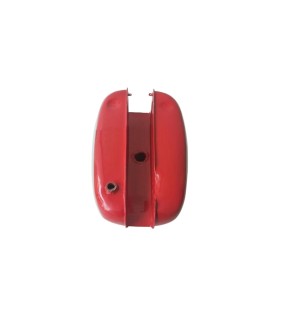 New BSA C15 Chromed and Red Painted Gas Fuel Tank (Reproduction)