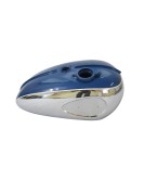 New BSA A65 2 Gallon Blue Painted Chrome Petrol Tank 1968-69 US Specifications