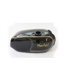 New Norton Commando Roadster Black Painted Gas Fuel Petrol Tank