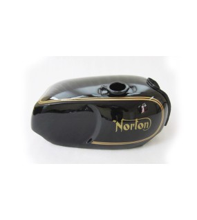 New Norton Commando Roadster Black Painted Gas Fuel Petrol Tank