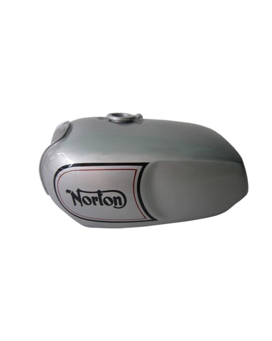 Norton Commando Roadster silver Painted With Logo Steel Gas Tank(Repro)