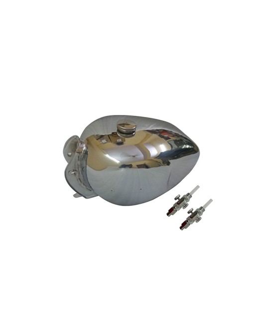 Royal Enfield Constellation Chrome Steel Fuel Tank 1960's With Cap