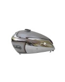 New Norton ES2 Silver Painted Chrome Gas Fuel Petrol Tank