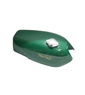 Norton Commando Fastback Sheetmetal Gas Fuel Petrol Tank Replica With Cap