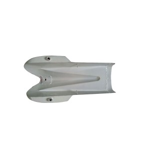 Benelli Mojave Cafe Racer 260 360 Petrol Fuel Tank - White Red Paint