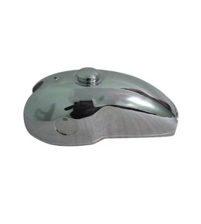 Benelli Mojave Chromed Gas Fuel Tank Honda CB Kawasaki Yamaha Caferacer With Cap