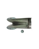 Benelli Mojave Chromed Gas Fuel Tank Honda CB Kawasaki Yamaha Caferacer With Cap