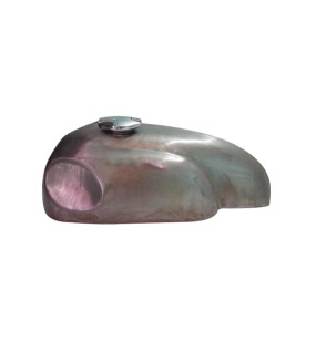 Norton Manx Triton Triumph Wideline Featherbed Sheetmetal Raw Fuel Tank With Cap