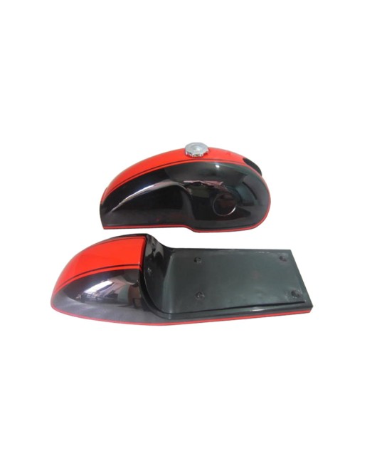 New Benelli Mojave Cafe Racer Dual Painted Fuel Tank With Cap & Seat Hood & Tap