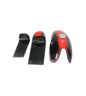 New Benelli Mojave Cafe Racer Dual Painted Fuel Tank With Cap &amp; Seat Hood &amp; Tap