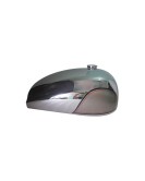 Norton Dominator Model 88 99 Wideline Chrome & Silver Painted Fuel Tank With Cap