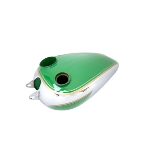 New BSA B31/A7 Rigid Model High Quality Chrome and Green Painted Petrol Tank