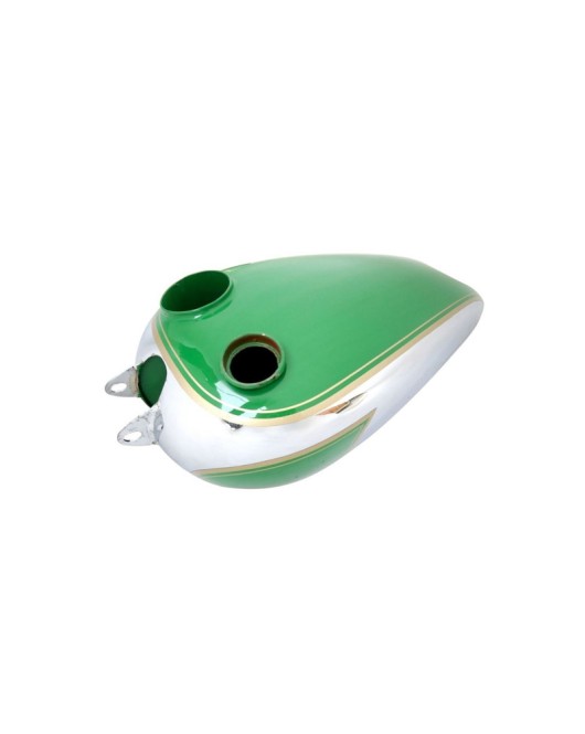 New BSA B31/A7 Rigid Model High Quality Chrome and Green Painted Petrol Tank