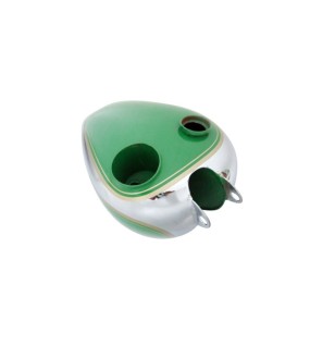 New BSA B31/A7 Rigid Model High Quality Chrome and Green Painted Petrol Tank