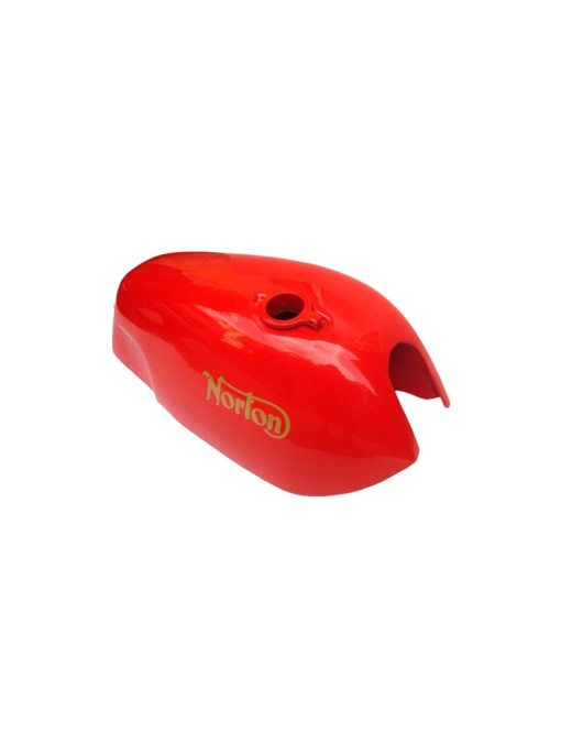Norton Fastback Commando Red Painted Petrol Fuel Tank