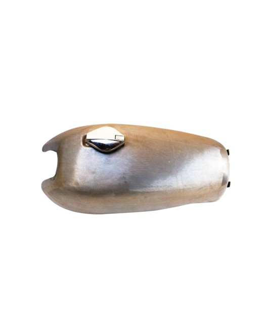 Norton Commando Fastback Petrol Fuel Gas Tank Raw With Chrome Cap & Petrol Taps