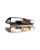 Norton Commando Fastback Petrol Fuel Gas Tank Raw With Chrome Cap & Petrol Taps