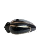 New Royal Enfield Black Painted Petrol Fuel Gas Tank 14 Litre With Logo