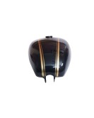 New Royal Enfield Black Painted Petrol Fuel Gas Tank 14 Litre With Logo