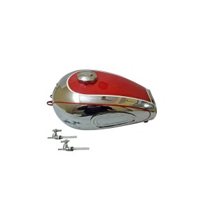 New Horex Regina Red Painted Chrome Reproduction Petrol Tank Vintage