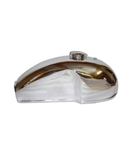 Benelli Mojave Cafe Racer Honda CB Kawasaki Ducati Chrome Petrol Gas Tank