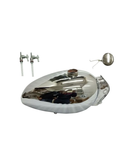 Royal Enfield Interceptor Chromed Petrol Tank (Reproduction)