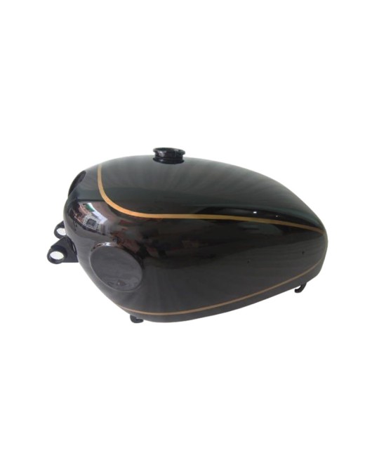 New Velocette Venom Black painted Petrol Tank (With Side Badges Mount)