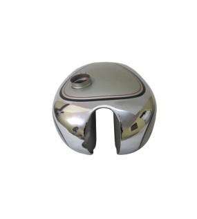 New Norton 16H Silver Painted Chrome Gas Fuel Petrol Tank