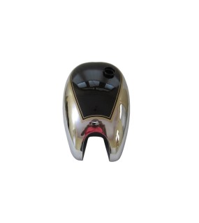 New Matchless AJS Twin G9 G12 Black Painted Chrome Gas Fuel Tank