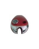 New BSA C10 C11 Cherry Painted Chromed Gas Petrol Tank With Replica Smith Speedo