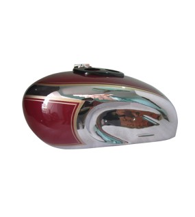 New Triumph T90 5T Speed Twin Chrome And Painted Gas Fuel Petrol Tank 1948 &amp; Cap