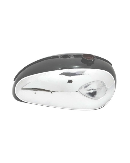New BSA A65 Thunderbolt Lightning Royal Star Black Painted Chrome Petrol Tank