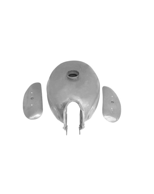 High Quality Petrol Gas Tank - Bare Metal For Old Royal Enfield Bullet 1950's