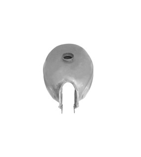 High Quality Petrol Gas Tank - Bare Metal For Old Royal Enfield Bullet 1950's