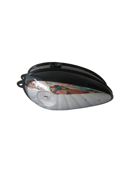 New BSA C11G C12 Black Painted Chrome Petrol Tank