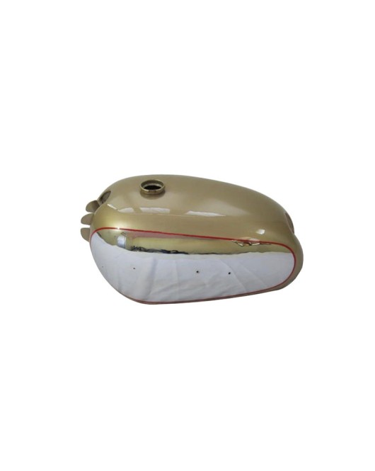 Golden Flash A10 Plunger Model Golden Painted Chrome Gas Petrol Tank