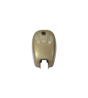 Golden Flash A10 Plunger Model Golden Painted Chrome Gas Petrol Tank