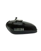 Yamaha RX100 RX125 Petrol Fuel Gas Tank With Chrome LID Cap & Side Panels