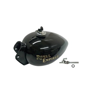 New Royal Enfield Gas Fuel Tank NOS Black 801307