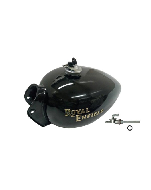 New Royal Enfield Gas Fuel Tank NOS Black 801307