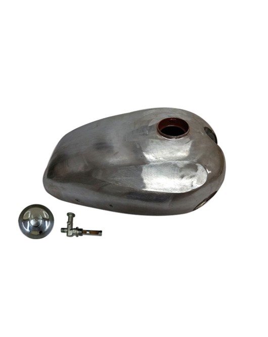 New Ariel Red Hunter 350cc & 500cc Raw Steel Fuel Petrol Tank + Cap + Tap