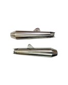 Royal Enfield Interceptor 650cc S S AEW Exhaust Silencer Pair TE 102